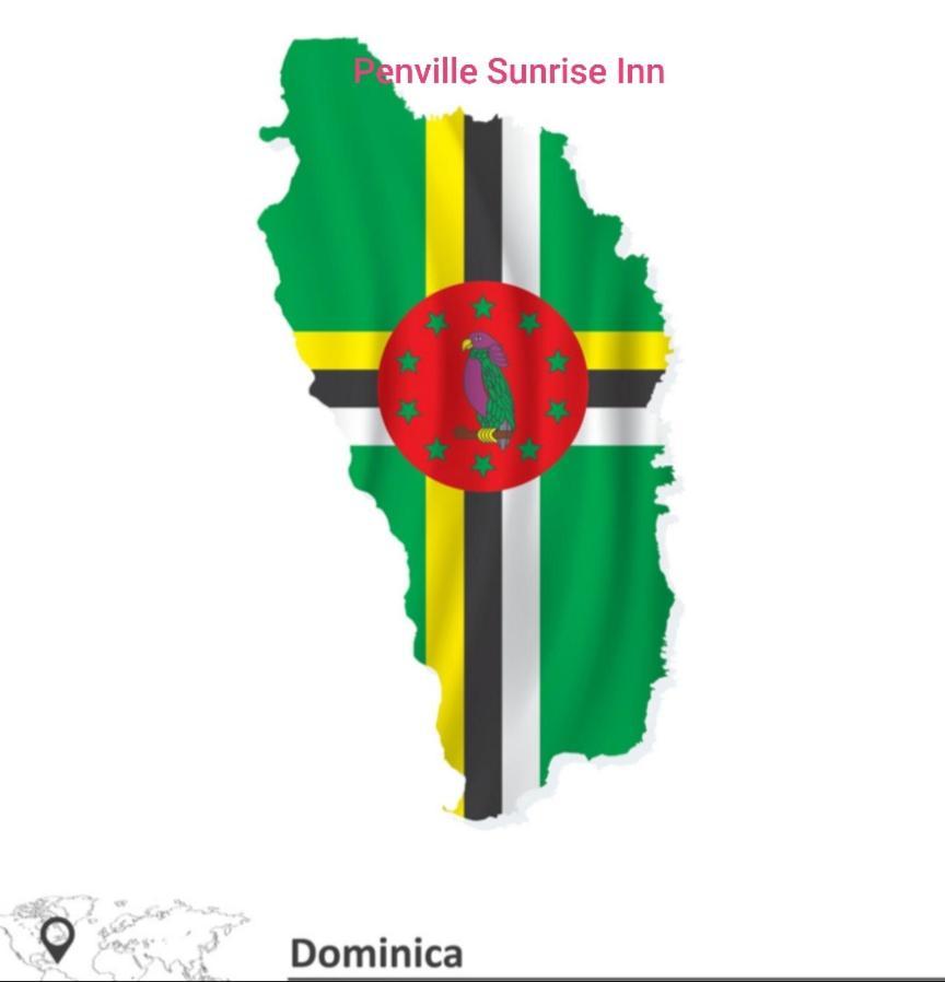 "Sunrise Inn" Nature Island Dominica Penville Eksteriør bilde